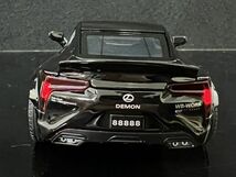 レクサス LEXUS LC500 ブラック ミニカー 1/32　H137_画像4