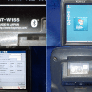 ◆外観Bランク/5台1セット◆ KEYENCE/キーエンス ハンディターミナル ★BT-W155/通信ユニット BT-WUC1U付属/初期化済み★ の画像3