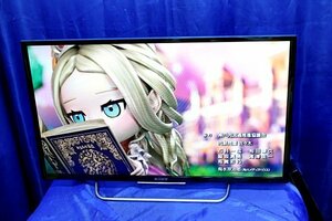 SONY BRAVIA フルHD液晶テレビ ◆KJ-32W730C/スタンド付き◆B-CASカード・HDMIケーブル付・ 16年製　49287Y