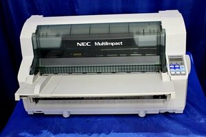 複写枚数最大9枚/現行モデル NEC/ドットプリンタ マルチインパクト ★PR-D700JEN/MultiImpact 700JEN★LAN対応★前後トレイ付 