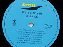 The Bad Boys(バッド・ボーイズ)「Meet The Bad Boys(ミート・ザ・バッド・ボーイズ)」LP（12インチ）/Express(ETP-8269)/洋楽ロック_画像2