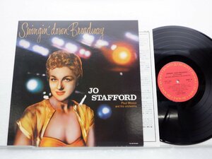 Jo Stafford「Swingin' Down Broadway」LP（12インチ）/CBS/Sony(20AP 1805)/ジャズ