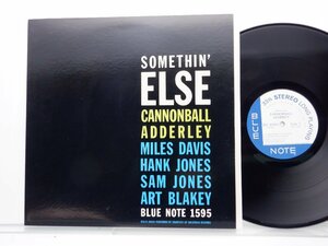 Cannonball Adderley(キャノンボール・アダレイ)「Somethin' Else(サムシン・エルス)」LP/Blue Note(BST 81595 / GXF 3001)/ジャズ