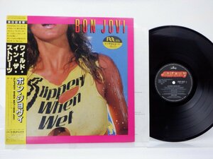 Bon Jovi(ボン・ジョヴィ)「Slippery When Wet(ワイルド・イン・ザ・ストリーツ)」LP（12インチ）/Mercury(28PP-1025)/洋楽ロック