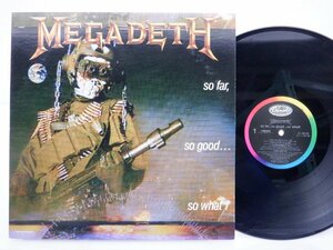 Megadeth「So Far So Good... So What!」LP（12インチ）/Capitol Records(C1-48148)/洋楽ロック