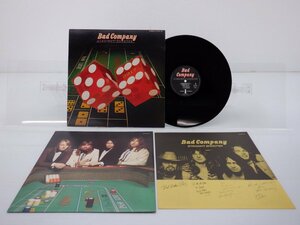 Bad Company(バッド・カンパニー)「Straight Shooter(ストレート・シューター)」LP（12インチ）/Island Records(ILS-80135)/ロック