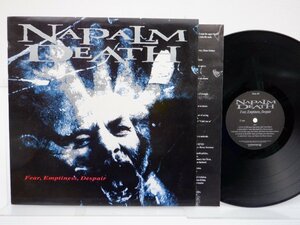 Napalm Death「Fear Emptiness Despair」LP（12インチ）/Earache(MOSH 109)/洋楽ロック