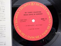 Miles Davis(マイルス・デイヴィス)「My Funny Valentine - Miles Davis In Concert」LP（12インチ）/CBS/Sony(18AP 2062)/ジャズ_画像2