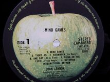 John Lennon「Mind Games」LP（12インチ）/Apple Records(EAP-80950)/洋楽ロック_画像2