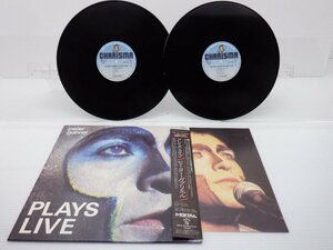 【帯付】Peter Gabriel(ピーター・ガブリエル)「Plays Live」LP（12インチ）/Charisma(18S-168~9)/Rock