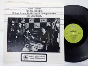 Sonny Rollins「Plus 4」LP（12インチ）/Prestige(PR 7821)/Jazz