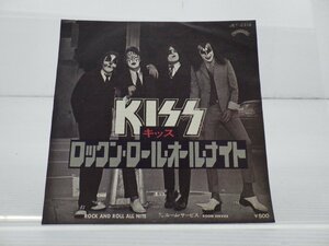 Kiss(キッス)「Rock And Roll All Nite」EP（7インチ）/Casablanca(JET-2318)/Rock