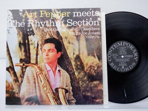 Art Pepper(アート・ペッパー)「Meets The Rhythm Section(ミーツ・ザ・リズム・セクション)」/Contemporary Records(LAX 3011)