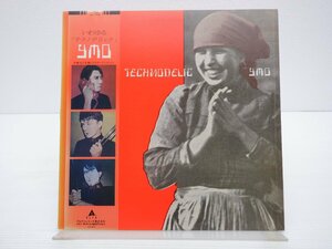 YMO「テクノデリック」LP（12インチ）/Alfa(ALR-28030)/Electronic/帯 /ブックレット/女性ジャケット