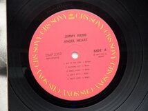Jimmy Webb「Angel Heart」LP（12インチ）/CBS/Sony(25AP 2352)/洋楽ポップス_画像2