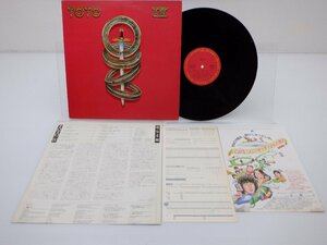 TOTO「Toto Ⅳ」LP（12インチ）/CBS/SONY(20AP 2280)/洋楽ロック