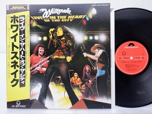 Whitesnake「Live... In The Heart Of The City(ライヴ イン・ザ・ハート・オブ・ザ・シティ)」Polydor(28MM 0005)/洋楽ロック