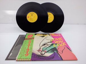 The Rolling Stones「Love You Live(ラヴ・ユー・ライヴ)」LP（12インチ）/Rolling Stones Records( ESS-50047・48)/ロック