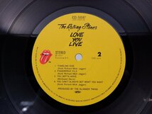 The Rolling Stones「Love You Live(ラヴ・ユー・ライヴ)」LP（12インチ）/Rolling Stones Records( ESS-50047・48)/ロック_画像2