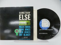 Cannonball Adderley(キャノンボール・アダレイ)「Somethin' Else(サムシン・エルス)」LP（12インチ）/Blue Note(LNJ-80064)/Jazz_画像1