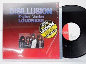 Loudness「Disillusion 」LP（12インチ）/Denon/Nippon Columbia(AX-7407)/邦楽ロック
