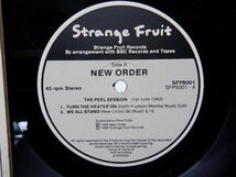 New Order「The Peel Sessions」LP（12インチ）/Strange Fruit(SFPS 001)/洋楽ロック_画像2