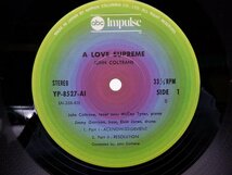 John Coltrane(ジョン・コルトレーン)「A Love Supreme(至上の愛)」LP（12インチ）/Impulse!(YP-8527-AI)/ジャズ_画像2