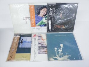 【箱売り/大量】V.A.(矢沢永吉/キャンディーズ/南沙織など)「邦楽LP 1箱 まとめ LP約50点セット 。」/その他