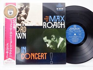 Max Roach And Clifford Brown「The Best Of Max Roach And Clifford Brown In Concert!」LP（12インチ）/London Records(SLC-207)/Jazz