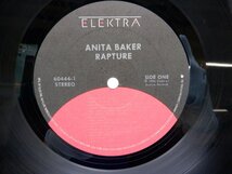 Anita Baker(アニタ・ベイカー)「Rapture」LP（12インチ）/Elektra(9 60444-1)/Funk / Sou_画像2