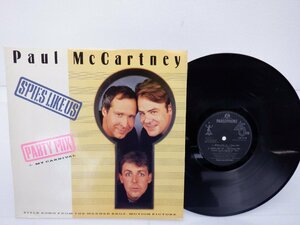 Paul McCartney「Spies Like Us」LP（12インチ）/Parlophone(12R 6118)/洋楽ロック