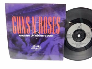 Guns N' Roses「Knockin' On Heaven's Door」EP（7インチ）/Geffen Records(GFS 21)/洋楽ロック