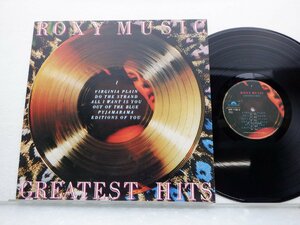 Roxy Music(ロキシー・ミュージック)「Greatest Hits」LP（12インチ）/Polydor(MPF 1126)/Rock
