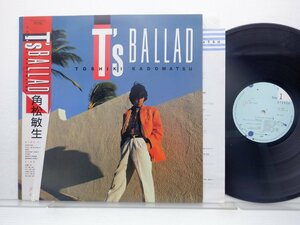 角松敏生「T's Ballad」LP（12インチ）/Air Records(RAL-8832)/Funk / Soul