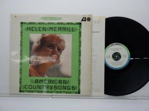 HELEN MERRILL「AMERICAN COUNTRY SONGS」LP(sjet 7506)/洋楽ポップス