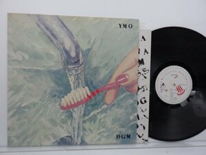 Yellow Magic Orchestra(イエロー・マジック・オーケストラ)「BGM」LP（12インチ）/Alfa(ALR-28015)/テクノ