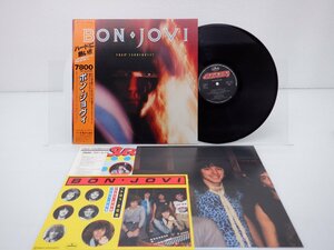 Bon Jovi(ボン・ジョヴィ)「7800° Fahrenheit」LP（12インチ）/Mercury(28PP-1001)/洋楽ロック