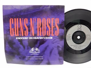 Guns N' Roses「Knockin' On Heaven's Door」EP（7インチ）/Geffen Records(GFS 21)/洋楽ロック