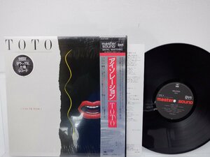 【マスターサウンド盤】Toto「Isolation」LP（12インチ）/CBS/Sony(30AP 2955)/Rock