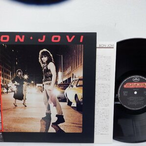 Bon Jovi(ボン・ジョヴィ)「Bon Jovi(夜明けのランナウェイ)」LP（12インチ）/Mercury Records(25PP-119)/洋楽ロックの画像1