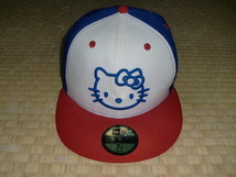 ニューエラ　ハローキティ サンリオ　キャップ 帽子　頭周り59.6cm　7 1/2　New Era　Hello Kitty_画像2