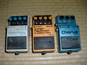 BOSS SUPER Feedbacker＆Distortion　など3個セット