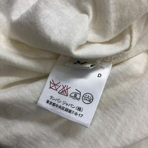 Bc21 LANVIN ランバン 半袖 Tシャツ カットソー トップス 異素材切替 グラフィックプリント M レディース 女性用の画像8