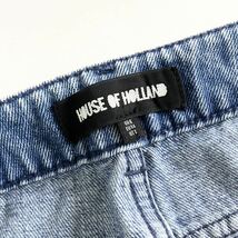 Ac23《美品》HOUSE HOLLAND ハウスオブホランド レース切替 ダメージ加工 デニムパンツ ジーンズ 34（M）レディース 春夏_画像7