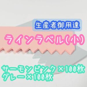 ◎オーダー可◎ 200枚 灰肌 ラインラベル 小 園芸ラベル カラーラベル 多肉植物 サボテン 観葉植物 アガベ 洋蘭 薔薇