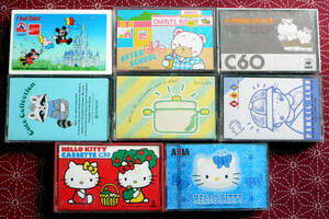 * used / Cara spool - 8ps.@/ Hello Kitty, Hitachi, Disney,CBS SONY, other *