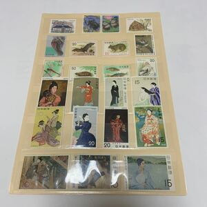 送料無料　未使用記念切手４７枚（額面割れ）まとめ売り－Ｔ