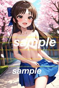 橘ありす / アイドルマスター シンデレラガールズ 高画質 高品質 A4サイズ アート ポスター セクシー 同人 巨乳　　