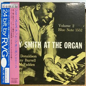 ジミー・スミス・アット・ジ・オーガン Vol.2 【中古CD】 紙ジャケット サンプル盤 Jimmy Smith RVG Blue Note TOCJ-9190の画像1