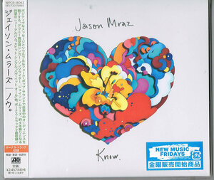 ジェイソン・ムラーズ／ノウ。 【未開封新品CD】 サンプル盤 JASON MRAZ WPCR-18063